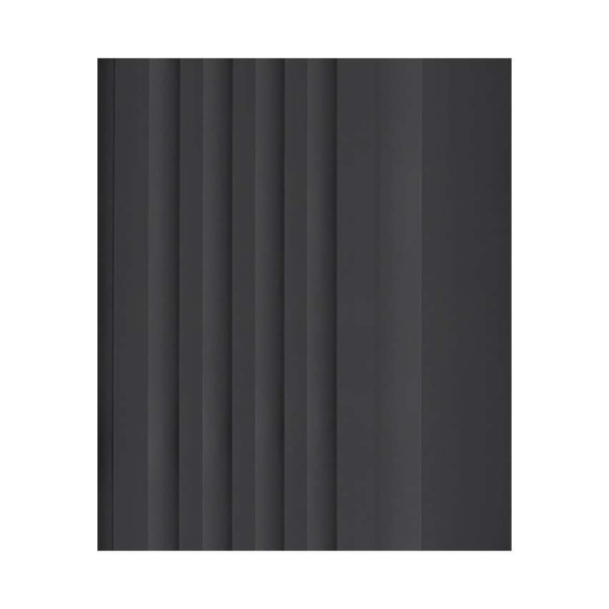 Perfil antideslizante para escaleras 48x42mm, 150cm, negro