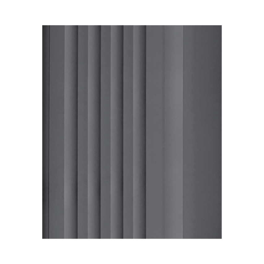 Perfil antideslizante para escaleras 48x42mm, 150cm, gris oscuro