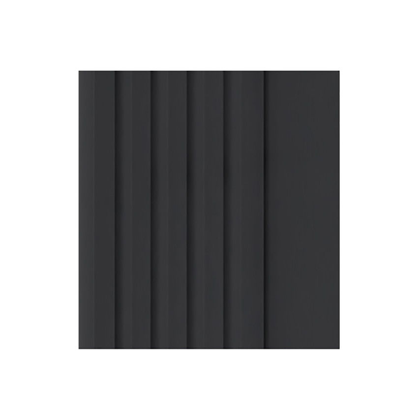 Perfil antideslizante para escaleras 40x40mm, 150cm, negro