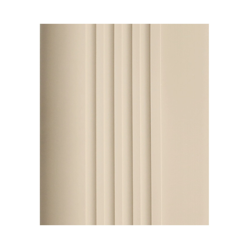 Perfil antideslizante para escaleras 40x42mm, 150cm, beige