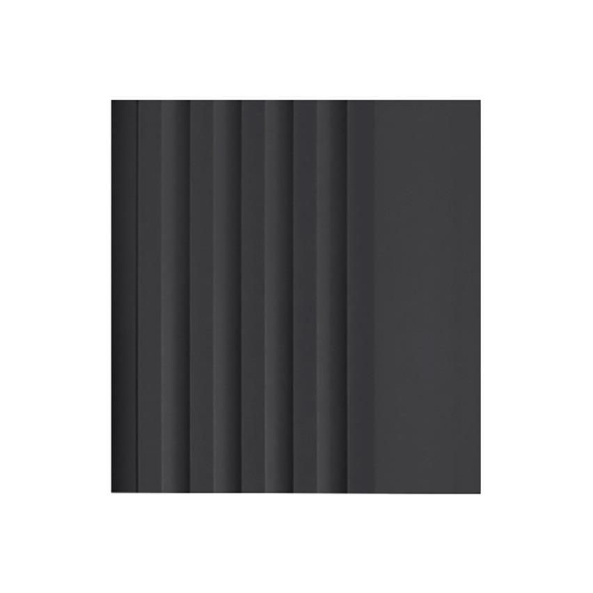 Perfil antideslizante para escaleras con adhesivo, 50x42mm, negro, 