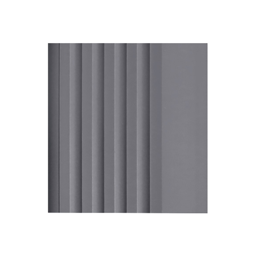 Perfil antideslizante para escaleras con adhesivo, 50x42mm, gris oscuro, 