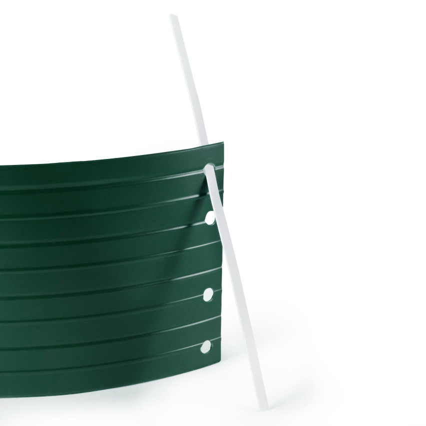 Círculo de riego de PVC - anillo de cultivo - verde