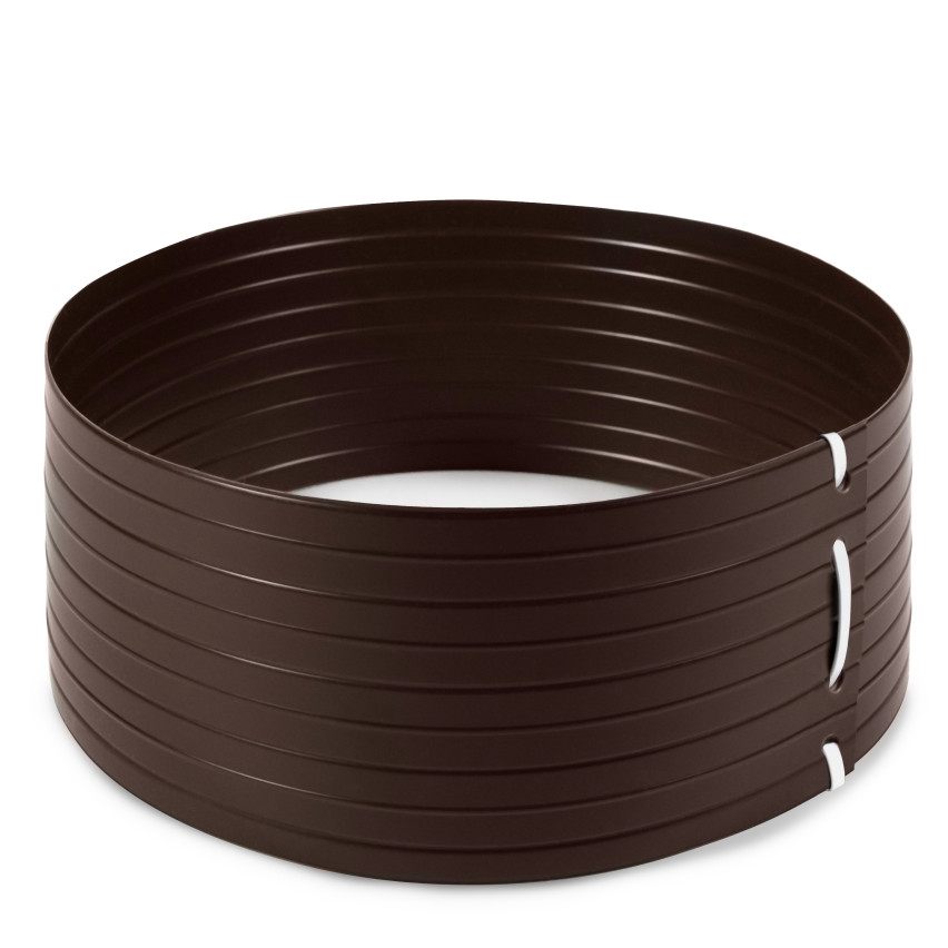 Círculo de riego de PVC - anillo de cultivo - marrón