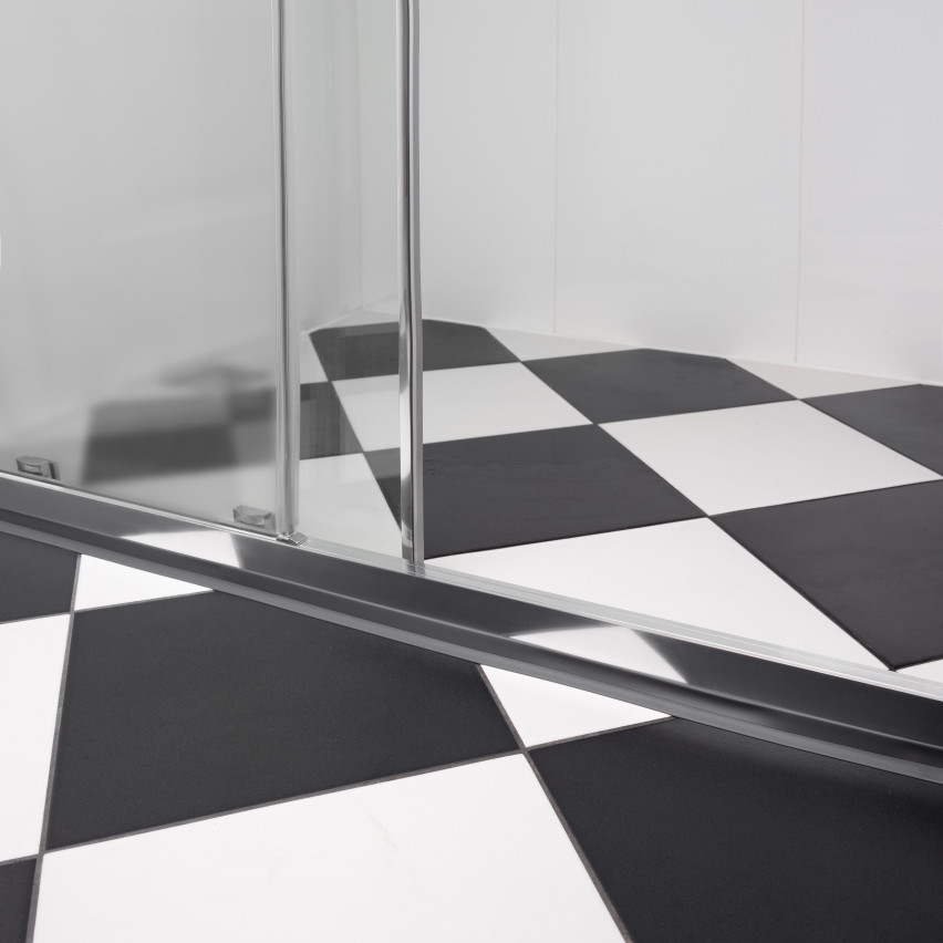 Zócalo blando autoadhesivo, remate de pared cocina y baño, cinta de sellado de PVC, zócalo angular flexible, negro